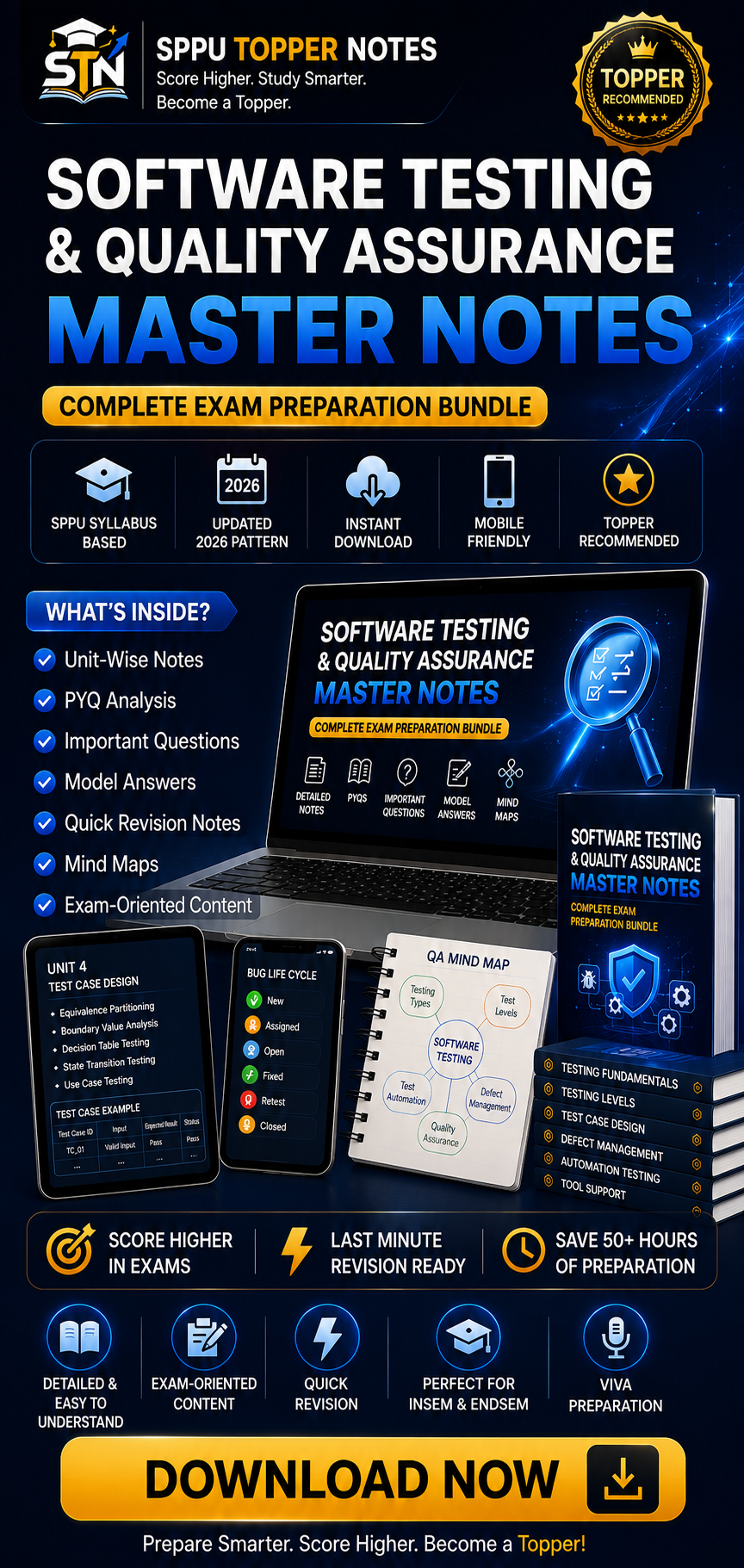 Software Testing and Quality Assurance MASTER NOTES Unit 1 & Unit 2